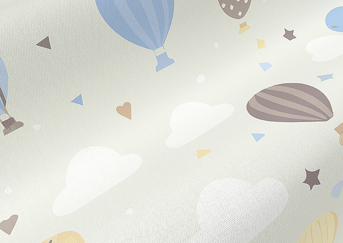 Balloon Festival, Skyline - Made to Measure Curtains - Image 4